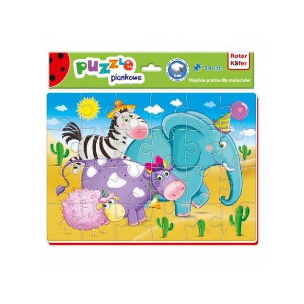 Roter Kafer Puzzle Miękkie Śmieszne zdjęcia 24 elementy (30621338)