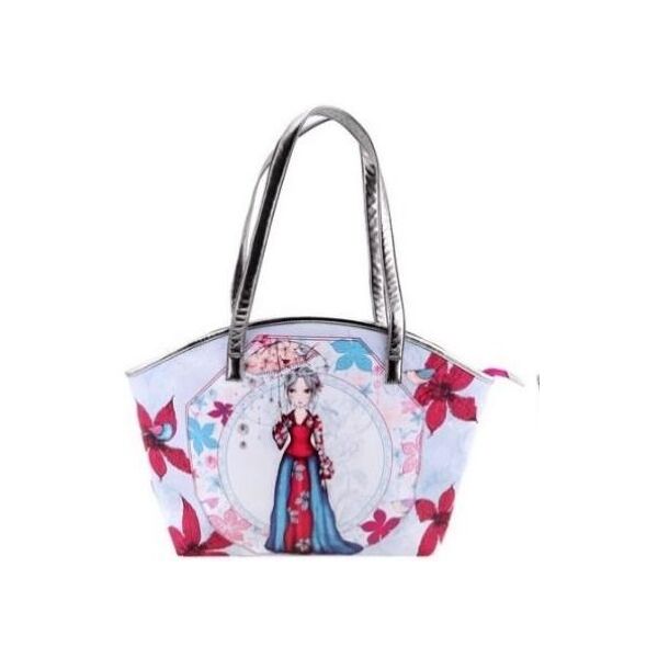 Santoro Torebka Curved Shopper Bag Parasol biała (273819)