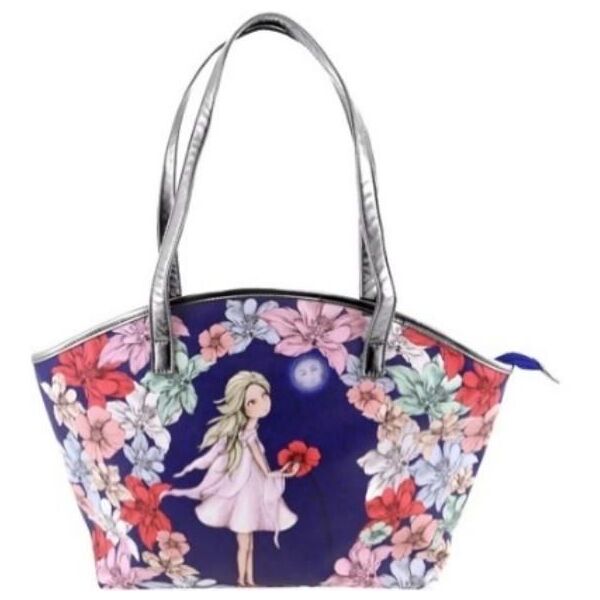 Santoro Torebka Curved Shopper Bag Midnight Garden granatowa (273820)