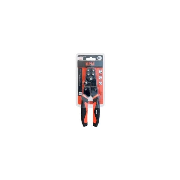 EPM Szczypce do zaciskania konektorów 3w1 190mm Industrial Grade - E-400-0054