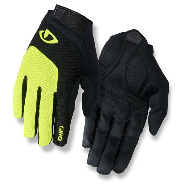Giro Rękawiczki rowerowe Bravo Gel LF black highlight yellow r. XL (GR-7085662)