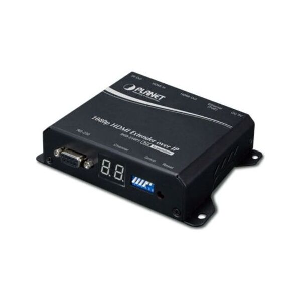 Planet PLANET TRANSMITER IHD-210PT EXTENDER OVER IP (1-PORT POE 100BASE-TX) - IHD-210PT