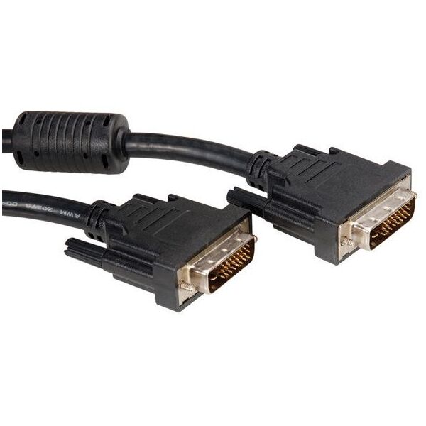 Kabel Roline 1m czarny (11.04.5521)