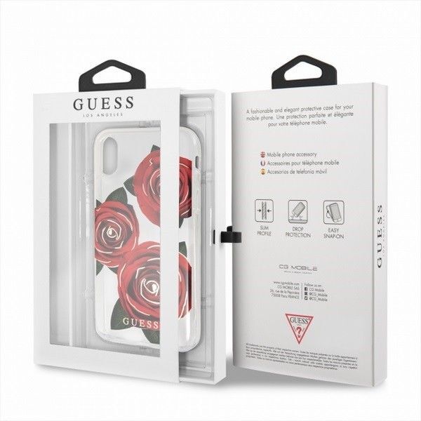 Guess GUHCPXROSTR hardcase iPhone X (GUE00175)