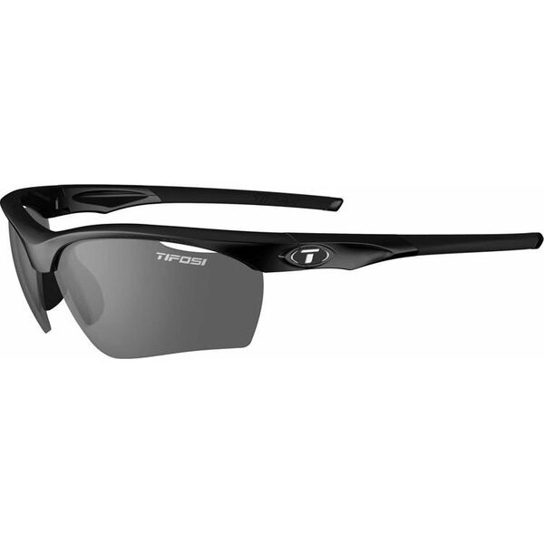 TIFOSI Okulary TIFOSI VERO POLARIZED gloss black (1szkło Smoke POLARYZACJA 12,1% transmisja światła) (NEW) - TFI-1470500250