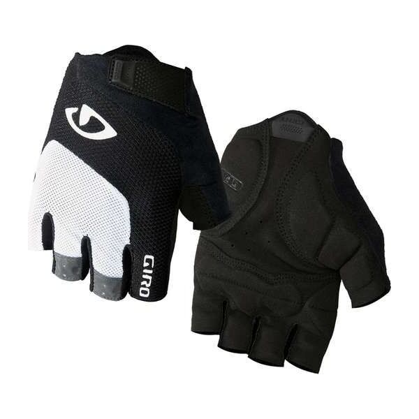 Giro Rękawiczki rowerowe męskie Bravo GEL czarno-białe r. XXL (GR-7085653)