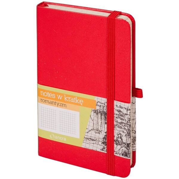 Antra Notes A6 Kratka Romantyzm Czerwony