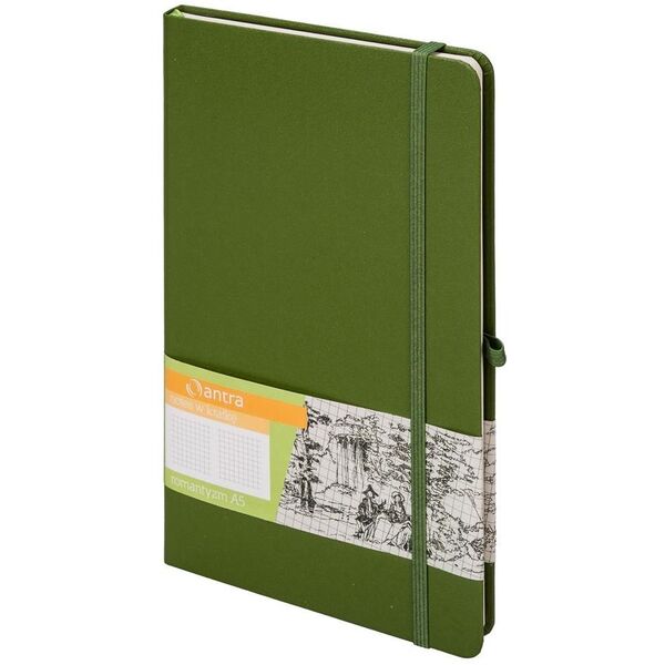 Antra Notes A5 Kratka Romantyzm Khaki