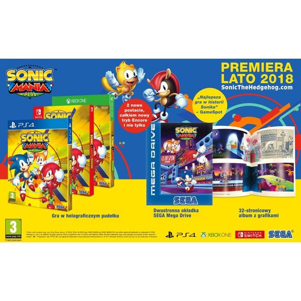 Sonic Mania Plus Nintendo Switch