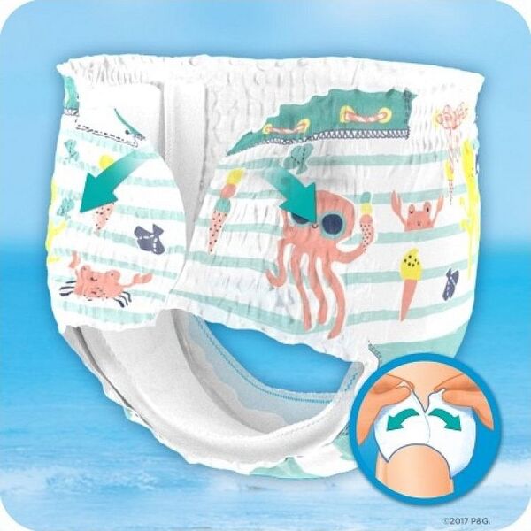 Pampers Splashers 4-5, 9-15 kg, 11 szt.