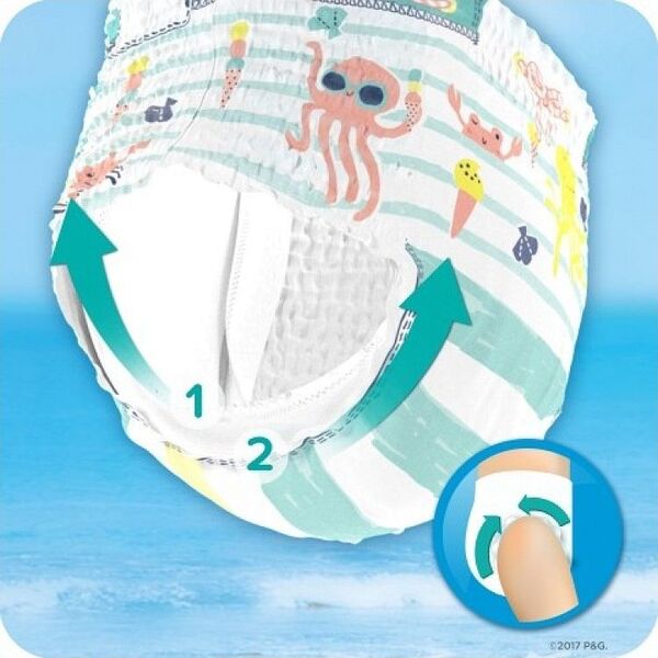 Pampers Splashers 4-5, 9-15 kg, 11 szt.