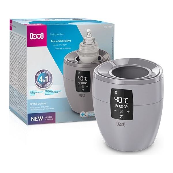 Lovi Podgrzewacz do butelek szary 4 w 1 (77/051_grey)