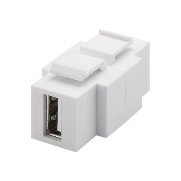 Goobay Keystone moduł USB 2.0 - gniazdo USB-A > gniazdo USB-B (79930)