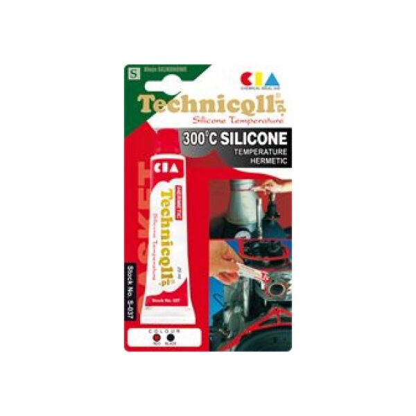 Technicqll Silikon wysokotemperaturowy 300C 20ml czerwony (3390#)