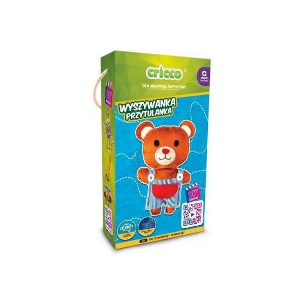 Cricco Wyszywanka-Przytulanka Miś (283800)