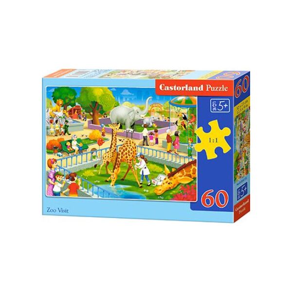 Castorland Puzzle Zoo Visit 60 elementów (287340)