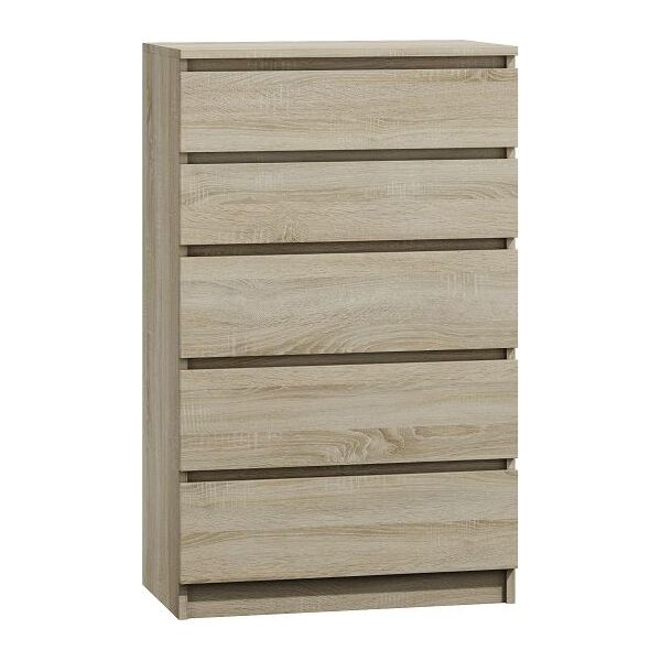 Topeshop Komoda Sandra 5 szuflad