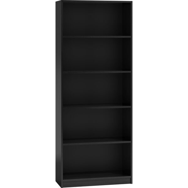 Topeshop Regał 60cm półka szafka książki segregatory czarny