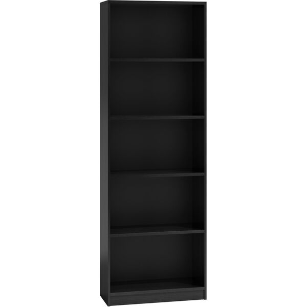 Topeshop Regał 40cm półka szafka książki segregatory czarny
