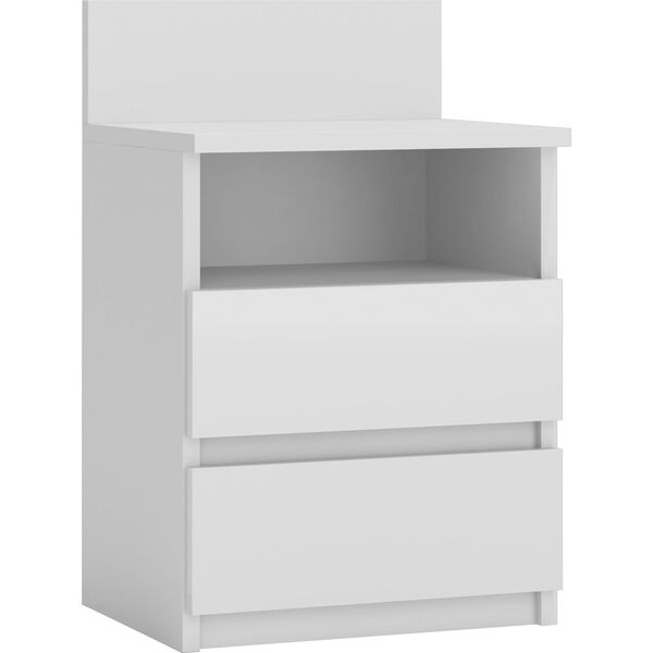 Topeshop Szafka nocna malwa m1 biel