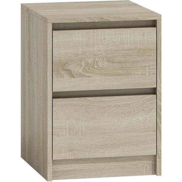 Topeshop Szafka komoda stolik nocny wys 55cm k2 dąb sonoma