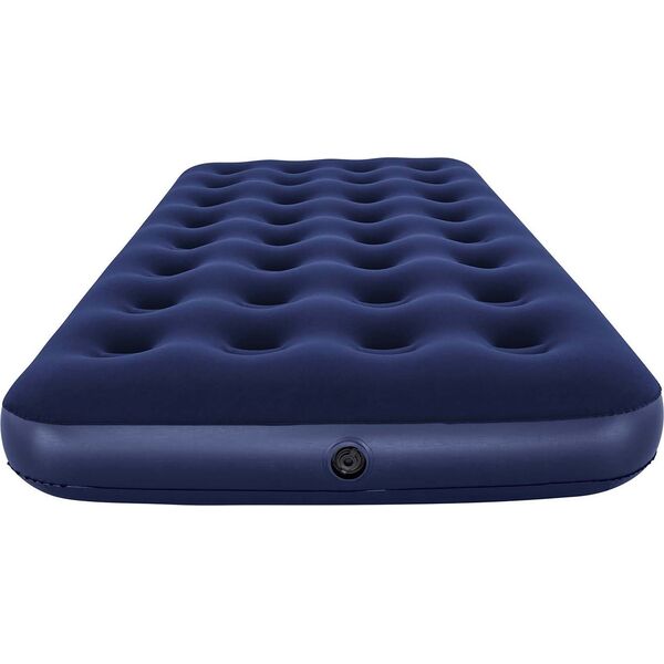 Bestway Materac welurowy Twin 188x99x22cm granatowy (67001-6195)