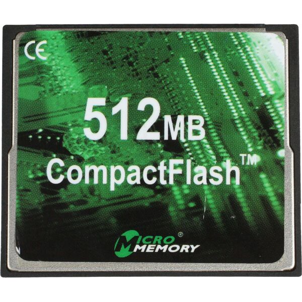 Karta MicroMemory Compact Flash 512 MB  (MMCF/512)
