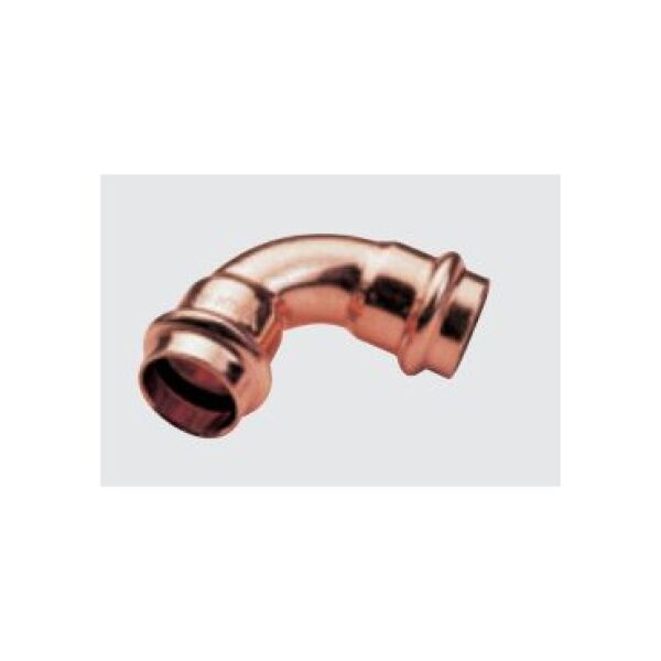 Conex Łuk dwukielichowy 90° mm z serii B Press miedziane 35mm (P500203500000)