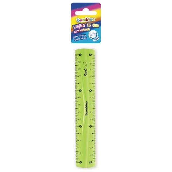 Bambino Linijka Bambino standard 15cm Flexi (MAJE2524)
