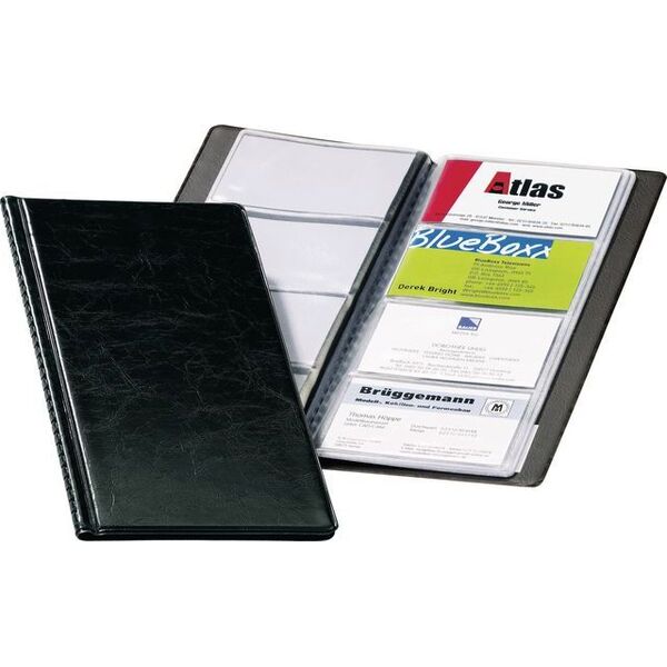 Durable Album 96 wizytówek VISIFIX 57 x 90mm, czarny (DUR210)