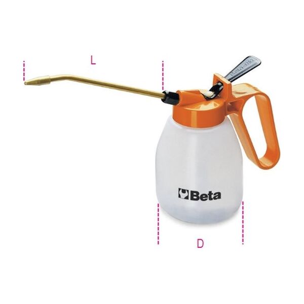 Beta Tools BETA OLEJARKA CIŚNIENIOWA BETA 1752 RURKA METALOWĄ ( poj. 500 cc ) BE1752-500