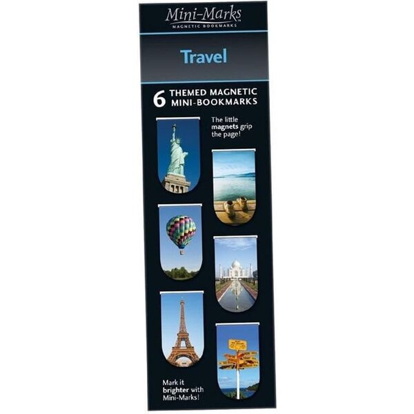 IF Zakładki magnetyczne Travel 6 sztuk