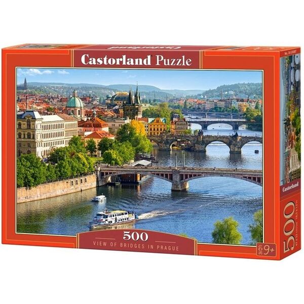 Castorland Puzzle 500 View of Bridges in Prague
