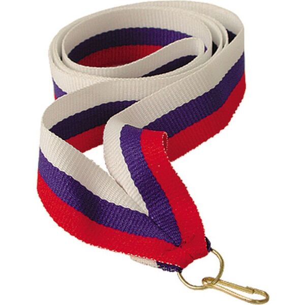 Victoria Sport Wstążka 11 mm - biało-niebiesko-czerwona