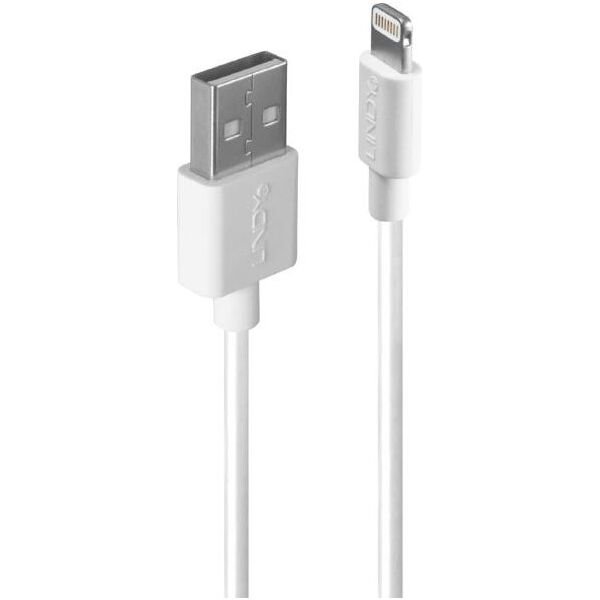 Kabel USB Lindy USB-A - 3 m Biały (31328)