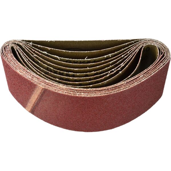 Geko pas bezkońcowy 75x533mm gr.120 do szlifierki taśmowej - zestaw 10 szt. (G00367)