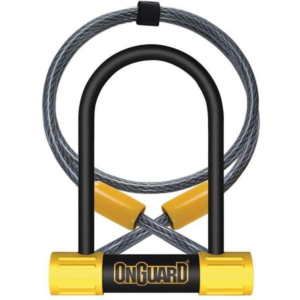 OnGuard Zapięcie rowerowe Bulldog Medium DT żółte (8015M)