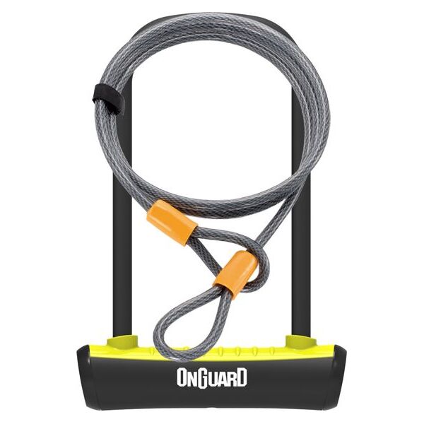 OnGuard Zapięcie rowerowe U-Lock Neon żółte 10x1200 mm (8154YL)