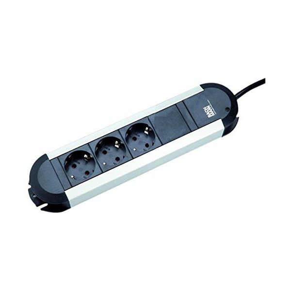 Listwa zasilająca Bachmann Bachmann PRIMO 331.000 - black / silver - 3 port