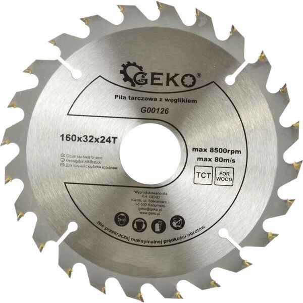Geko tarcza do drewna 160x32x24T (G00126)