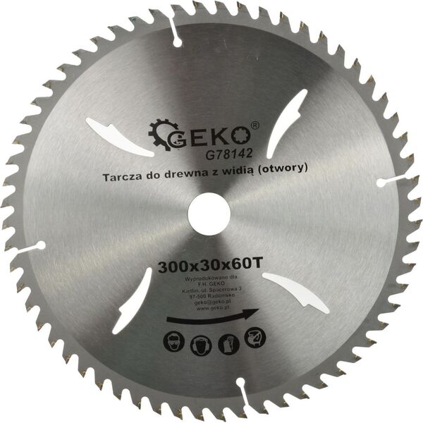 Geko tarcza do drewna 300x30x60T (G78142)