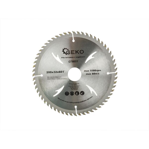 Geko Tarcza do drewna 200x32x60T(otwory)(50)