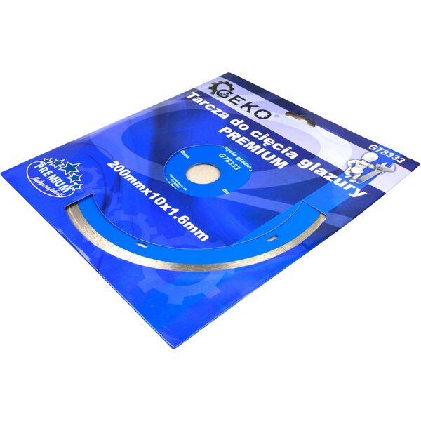 Geko tarcza do cięcia glazury 200mm x 10x1.6mm (G78333)