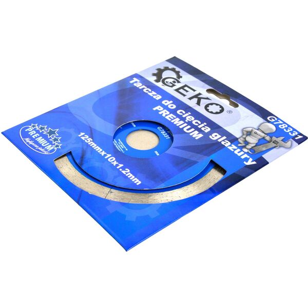Geko Tarcza do cięcia glazury 125mmx10x1.2mm PREMIUM (200)