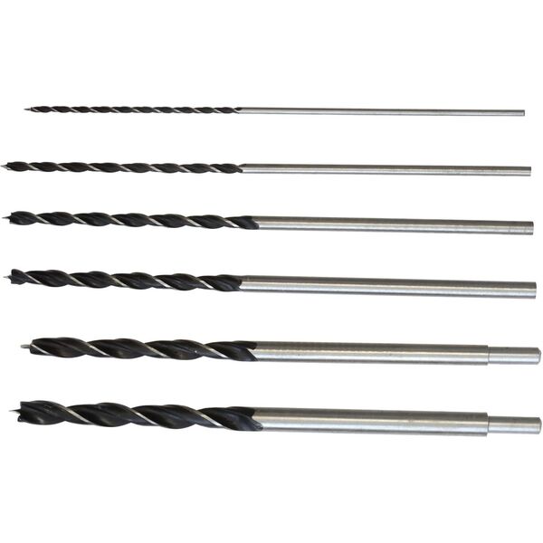 Wiertło Geko Kpl.6szt.wierteł do drewna 4-14mm/300mm (20)