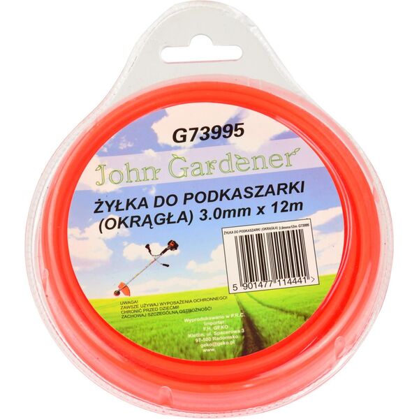 Geko Żyłka do podkaszarki okrągła 3mmx12m(80)