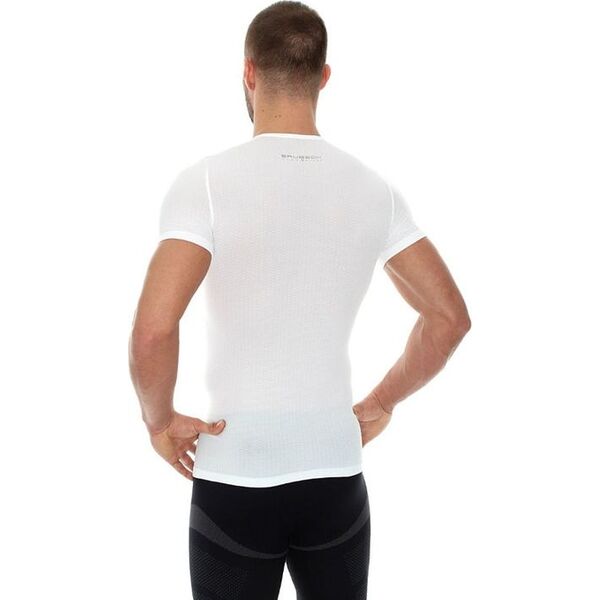 Brubeck Koszulka męska biała r. XL (SS10540)