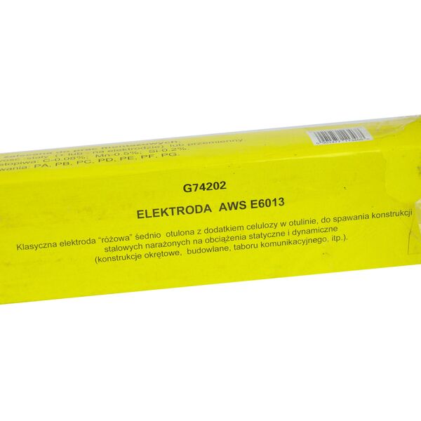Geko Elektrody spawalnicze 4mmx350mm różowe (5kg) (4)