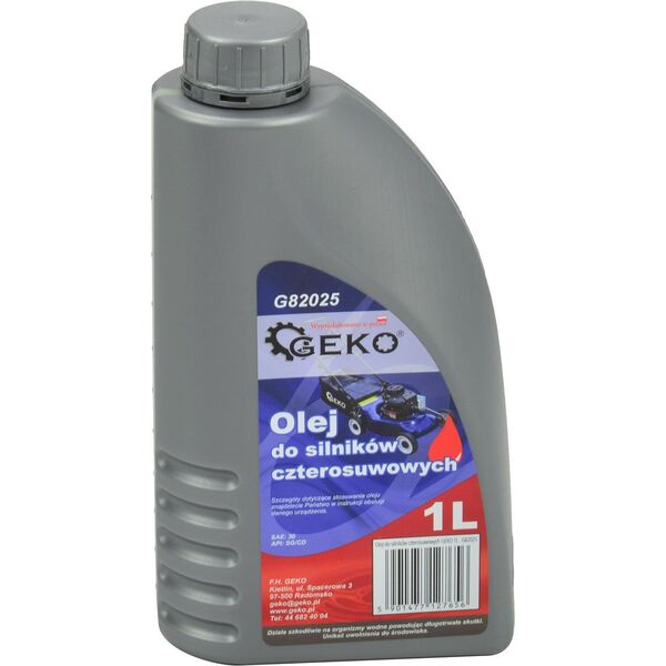 Geko Olej do silników czterosuwowych 1L 1/12 (G82025)