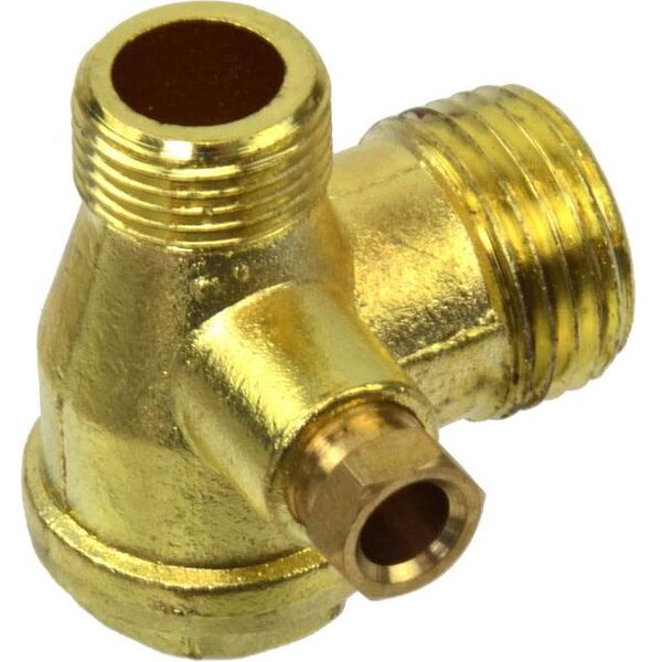 Geko zawór zwrotny kompresora 1/2"x3/8x1/4" (G80308)